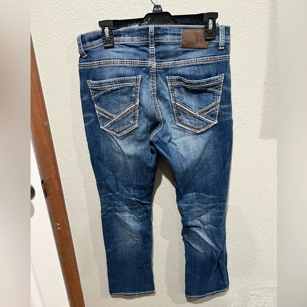 BKE Mens Alex Straight Leg Jeans Size 31S EUC